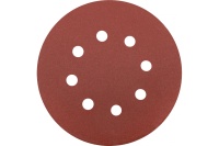 Круг шлифовальный FIT 125мм Р240 с отверст. липуч. 5шт/упак. Арт. 39789