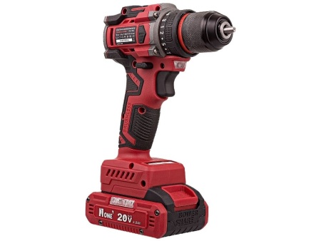 Дрель-шуруповерт акк NUMBER ONE CDI 20/2,0-SPRO 20V*2Ah Li-ion 45Нм Арт. CDI 20/2,0-SPRO 1