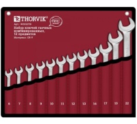 Набор ключей комб. 12шт 6-22мм сумка W3S12TB Thorvik ARC Арт. 52606