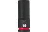 Головка 1/2" ударная удлиненная SHOCKWAVE™ 19мм GEN II