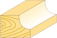 Фреза кромочная калевочная АТАКА ф. 22,2мм. д. хв. Арт. 561222