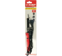 Электропаяльник ЗУБР 60Вт, с пластиковой рукояткой, клин Арт. 55400-60