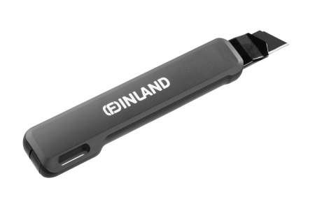 Нож строительный 18мм FINLAND Soft Touch покрытие Арт. 2194