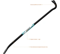 Лом-гвоздодер СИБИН 600мм Арт. 2173-60