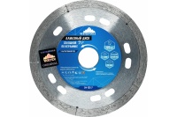 Диск алм Vertextools 125*1.1*22.2 мм сплошной 7D по керамике Арт. 04-125-7