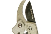 Секатор GRINDA G-15 200мм, плоскостной с алюминиевыми рукоятками с эфесом Арт. 8-423034_z01