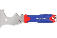 Шпатель-скребок 72мм WORKPRO 8в1 Арт. WP321016