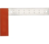 Угольник с дер. ручкой 200мм WORKPRO Арт. WP264004