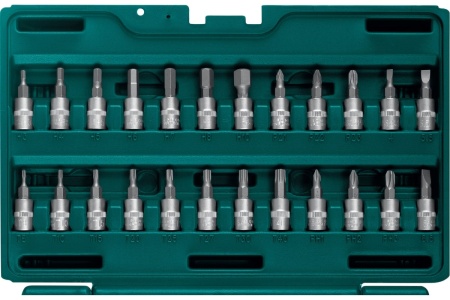 Набор инструмента универсальный 57 предмета 1/4" KRAFTOOL Арт. 27885-H57