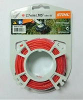Корд трим. STIHL (круглый) 2.7мм 9.0м Арт. 0000-930-2422
