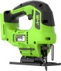  Лобзик акк. Greenworks GD24JS90, 24V б/щет, 90 мм,0-3000/мин,4 ст.маятник,LED,1х2Ач,ЗУ,кор (3601707CUA)
