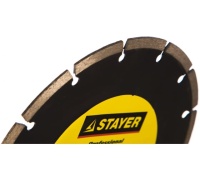 Диск алм STAYER 200*22.2мм сегм. сух. Б Кир. Кер. Арт. 3660-200