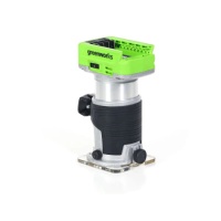 Фрезер кромочный акк. GREENWORKS  24V G24RO,б/щет,10-30 тыс.об/мин,цанги 6/6,35 /8 мм,1х2Ач,ЗУ,кор(3502507CUA)