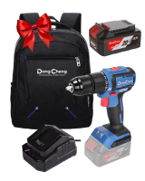 Дрель акк уд DongCheng DCJZ2040i13(TYPE Z) 20V 45Нм+зу(FFCL20-02)+акб(FFBL2040)+рюкзак Арт. DCJZ2040i13(TYPE Z) акция