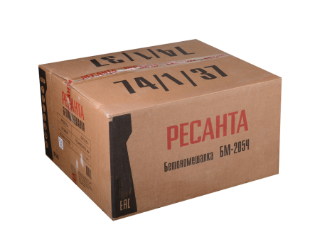 Бетономешалка Ресанта БМ-205Ч 74/1/37