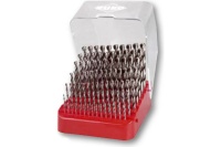 Набор сверл по метал. RUKO 1.0-13.0мм 91шт кейс  DIN338 HSS-G 118