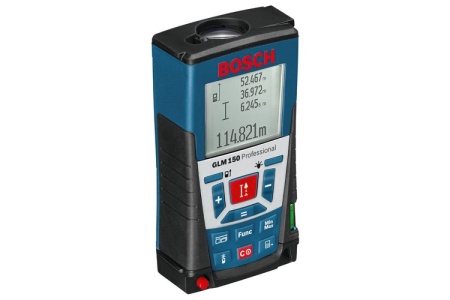 Дальномер лазерный BOSCH GLM 150 150м, точн +/- 1мм Арт. 0601072000