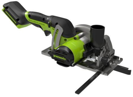 Пила дисковая акк GREENWORKS G24MCS 24V Li-Ion 120*9,5мм без акк и ЗУ Арт. 1501207