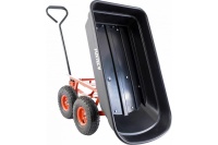 Тележка садовая опрокидывающаяся, 2 кол 300кг, 110л FUXTEC Арт. FX-KW2175