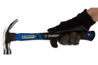 Молоток-гвоздодер 450гр ЗУБР кованный, с магнитом Арт. 20356-450_z01