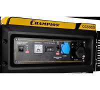 Генератор бенз Champion GG5000 5/5,5кВт; 220В, р.старт Арт. GG5000