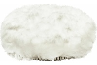 Круг полировочный Vertextools натур. шерсть, липучка 125мм Арт. 0096-125