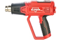 Фен технический Elitech ТВ 2000С 2.0кВт 50-600t 280-500л/мин набор LED-диспл Арт. ТВ 2000С (Е2207.002.02)