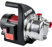 Насос поверхностный Elitech НП 800Н 800Вт 48л/мин выс. 38м глуб. 8м нерж Арт. НП 800Н