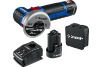 УШМ акк ЗУБР Профессионал AB-76-22 12V*2Ah Li-Ion 76мм, бесщет дв, 2 акк ЗУ Арт. AB-76-22