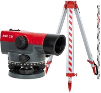 Нивелир лазерный AMO 32Х + рейка AMO S4 + штатив S6-N 0,2мм/м Арт. 852657