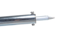 Паяльник ЗУБР 100Вт, в наборе припой + подставка, 2-комп. рукоятка, клин, керамический нагреватель Арт. 55402-100