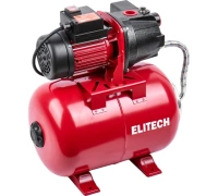 Станция насосная Elitech САВ 1000-24Ч 1000Вт, 24л, 44м, 53л/мин чугун Арт. САВ 1000-24Ч
