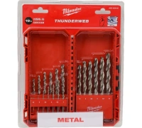 Набор сверел по металлу Milwaukee THUNDERWEB HSS-G 19 ед. (1-10мм) Арт. 4932493869