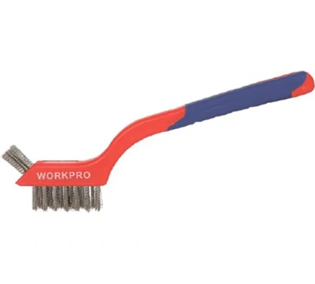 Набор корщеток 3шт (нержав. сталь, медь, нейлон) WORKPRO Арт. WP253005