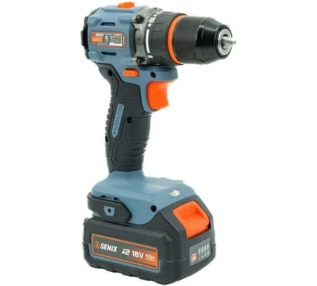 Дрель-шуруповерт акк SENIX PDDX2-M4-EU 20V*2.5Ач 60Нм Акк и ЗУ Арт. PDDX2-M4-EU