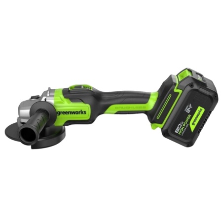 24V Угловая шлифовальная машина акк.GD24AG, б/щет, 125 мм, 10500 об/мин,1x8Ач,ЗУ,кор (3200207CUH)