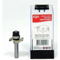 Фреза дисковая 2 лезвия хв-8мм, ф32мм, длина 3мм, с шарикоподшипником ф16мм ELITECH Арт. 1820.094500