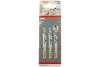 Пилки д/лоб по мет BOSCH T118B HSS Basic for Metal 67*92мм 3шт/упак Арт. 2608631673