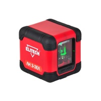 Нивелир лазерный Elitech ЛН 3-ЗЕЛ 20м, 0,5мм/м, 2 луча, 1/4 ЗЕЛЕНЫЙ Арт. ЛН 3-ЗЕЛ (Е0306.009.00)