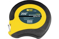 Рулетка 30м стальная лента, прорез.корпус, ускор FIT Арт. 17553