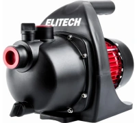 Насос поверхностный Elitech НП 800П 800Вт 48л/мин выс. 38м глуб. 8м пласт Арт. НП 800П