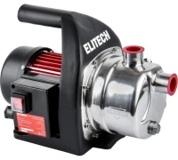 Насос поверхностный Elitech НП 1000Н 1000Вт 53л/мин выс. 42м глуб. 8м нерж Арт. НП 1000Н