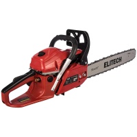 Бензопила Elitech БП 52/20 2.8л.с. 20" 50см 0.325" 1.5мм 76зв Арт. БП 52/20
