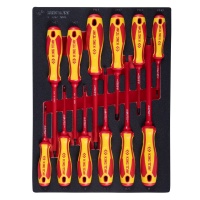 Набор отверток диэлектрических 12 пред. KING TONY Арт. 9-30612MRV