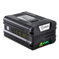 Аккумулятор Greenworks G82B2, 82v, li-ion, 2.5 А·ч