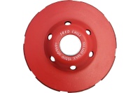 Чашка алмазная Redchili 100х22.2 мм двухрядная сегментированная Арт. 04-100-14