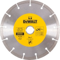 Диск алм DeWALT 180*22.2*2.1мм сегм. сух. Стр. Мат. Арт. DT3721-QZ