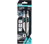 Пилки д/лоб по дер METALLICA Optima T127D 75х100мм шаг 3мм HSS 2шт/упак Арт. 907924