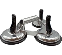 Присоска алюминиевая тройная для плитки и стекла 118 мм Trio-Diamond Арт. 282003