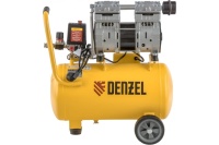 Компрессор Denzel DLS950/24 24л, 165л/мин, 0.95кВт, безмасляный, малошумный Арт. 58026